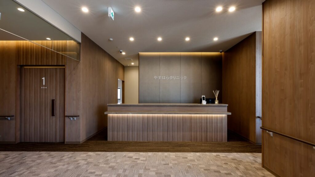 クリニック受付 設計実例写真